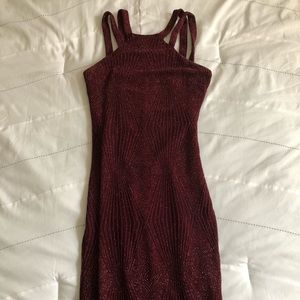 Bisou Bisou Red, Sparkley Dress